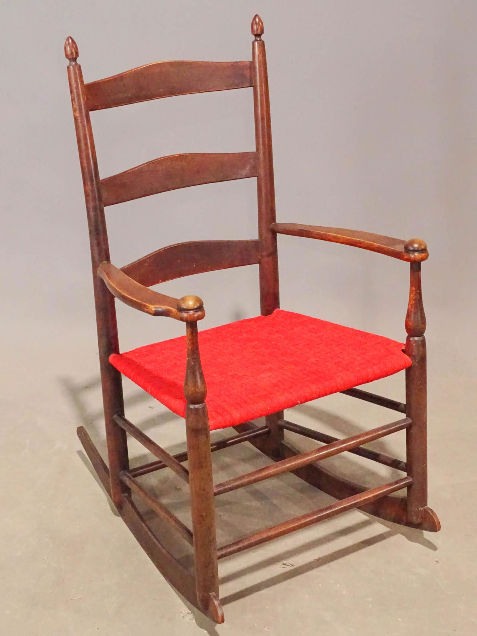 19th c. Shaker Rocking Chair (1 of 7)