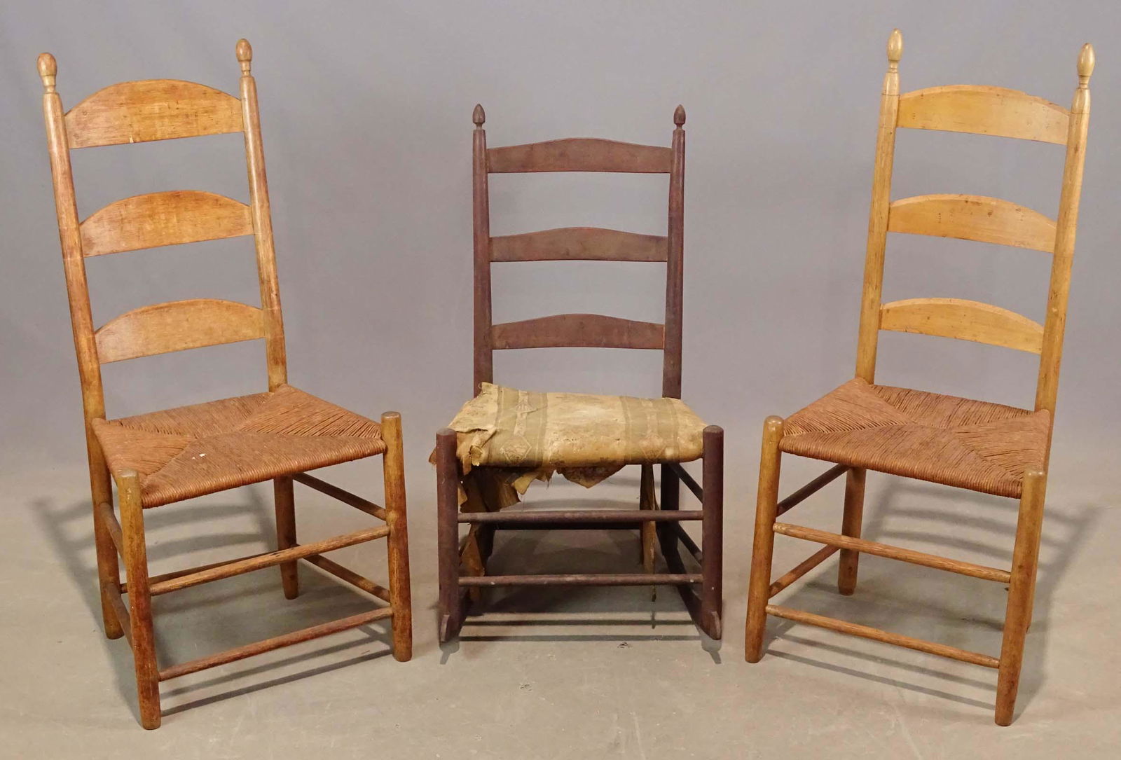 19th c. Shaker Chairs (1 of 9)
