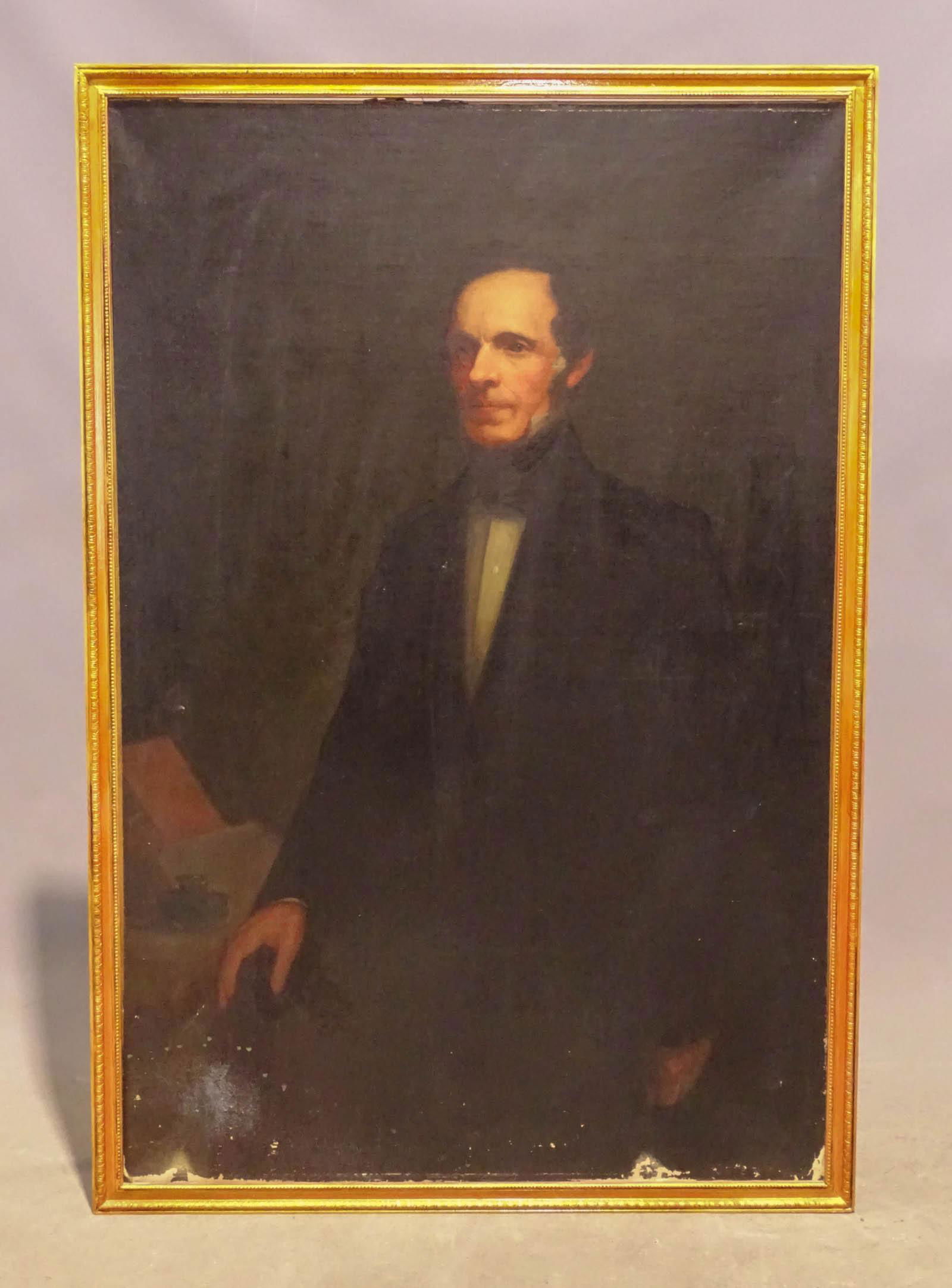 Painting, 19th c. Portrait of a Gentleman (1 of 7)