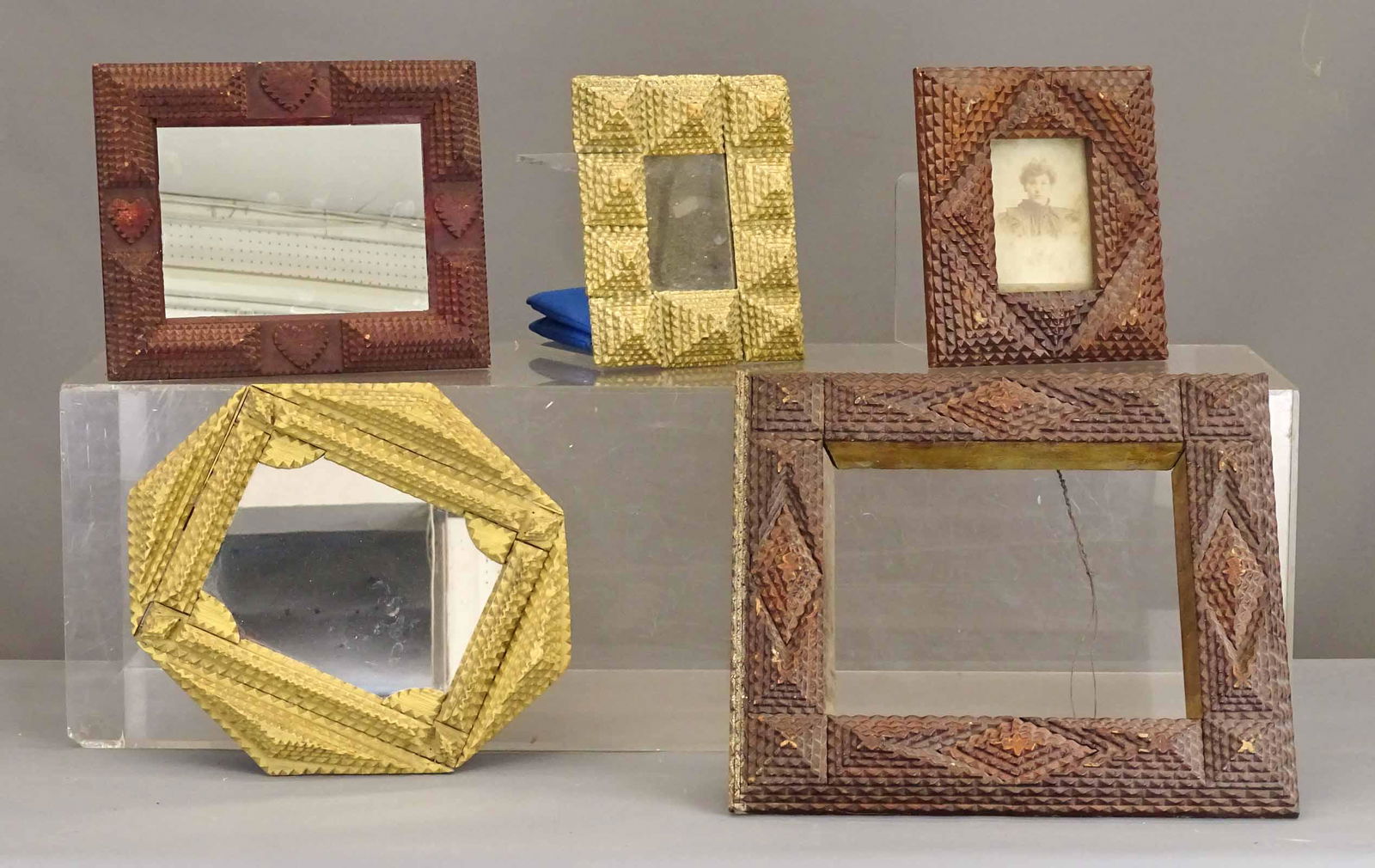 Tramp Art Lot (1 of 7)