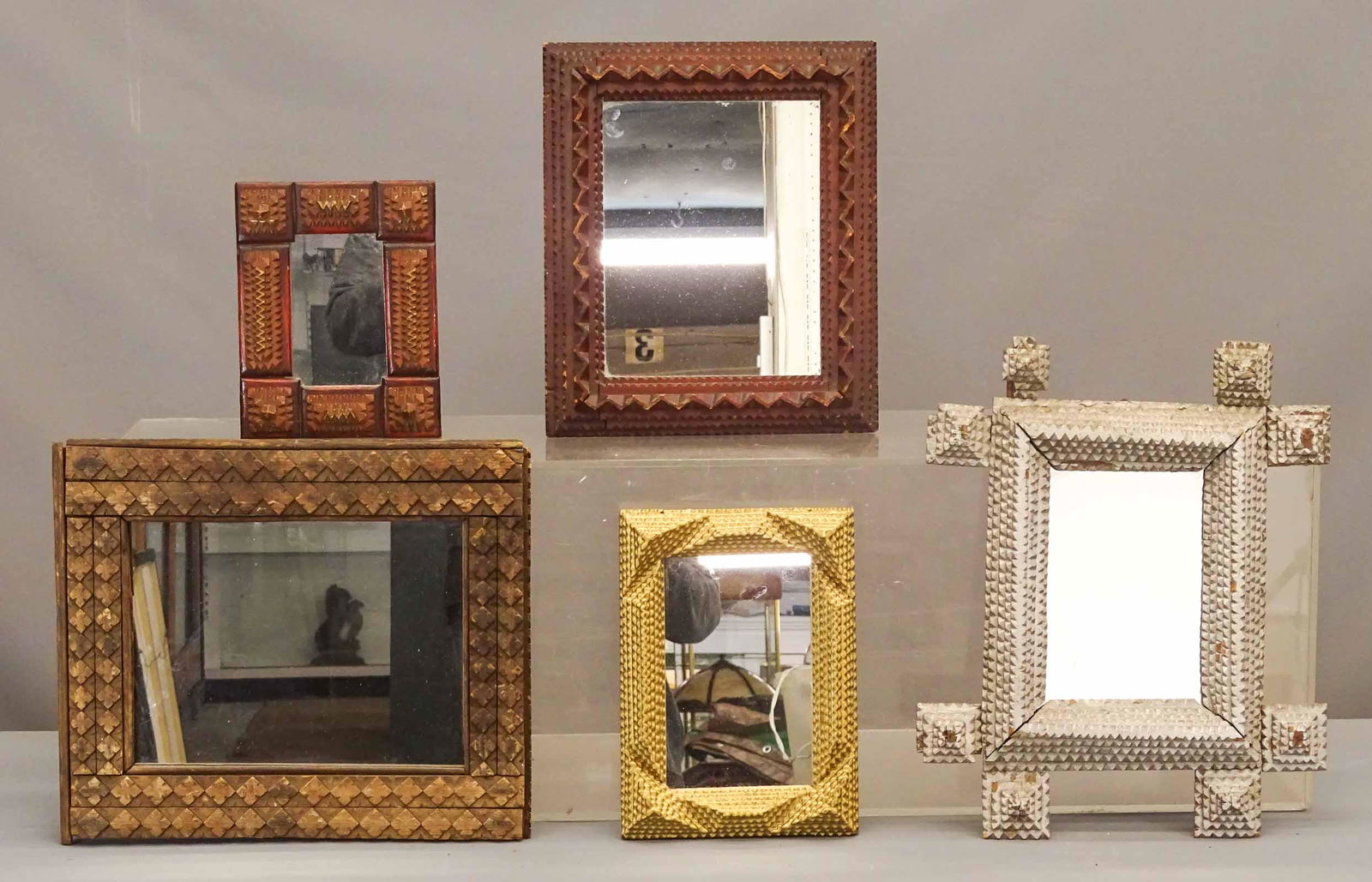 Tramp Art Lot (1 of 11)