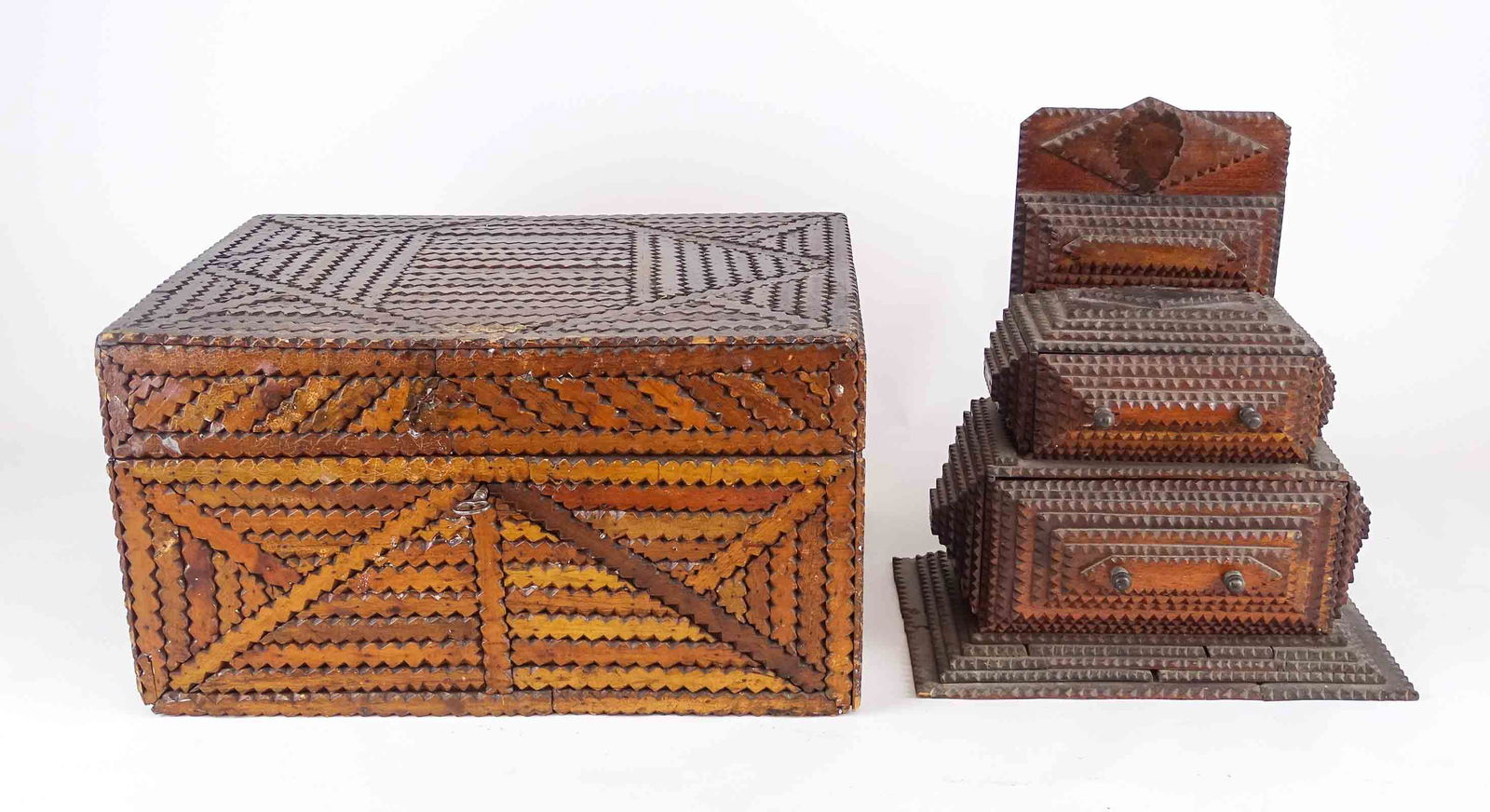 Tramp Art Lot (1 of 5)