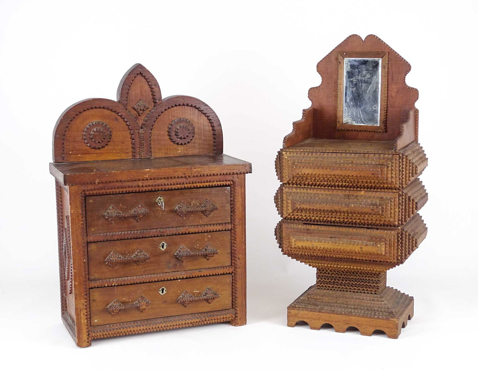 Tramp Art Lot (1 of 5)