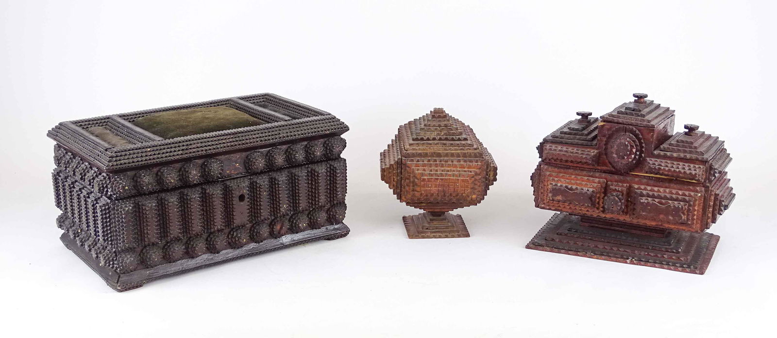 Tramp Art Lot (1 of 6)