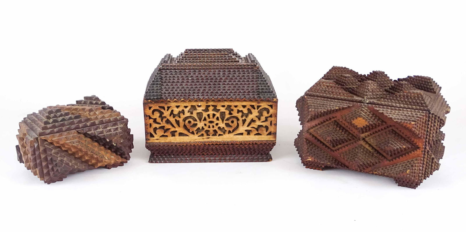 Tramp Art Lot (1 of 7)