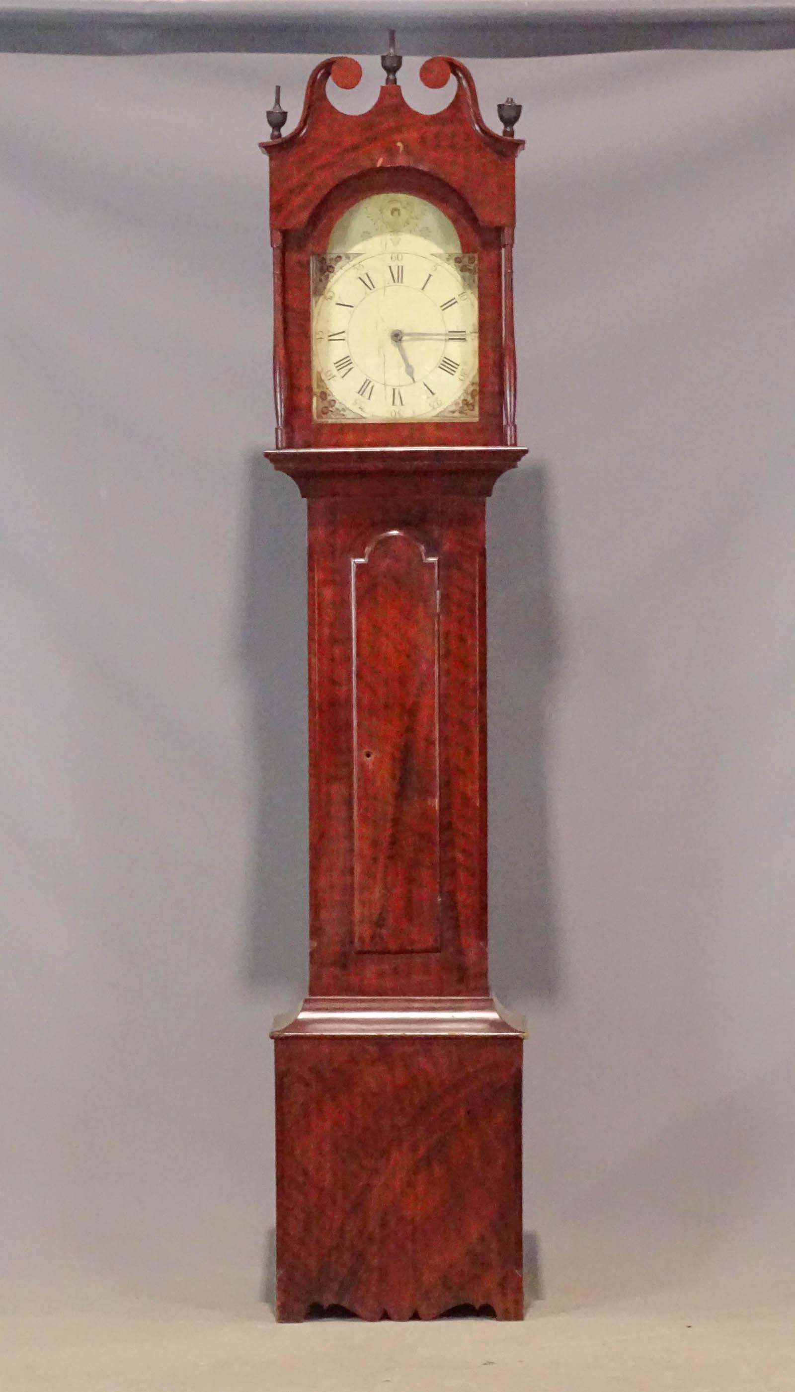19th c. Grandfather Clock (1 of 9)