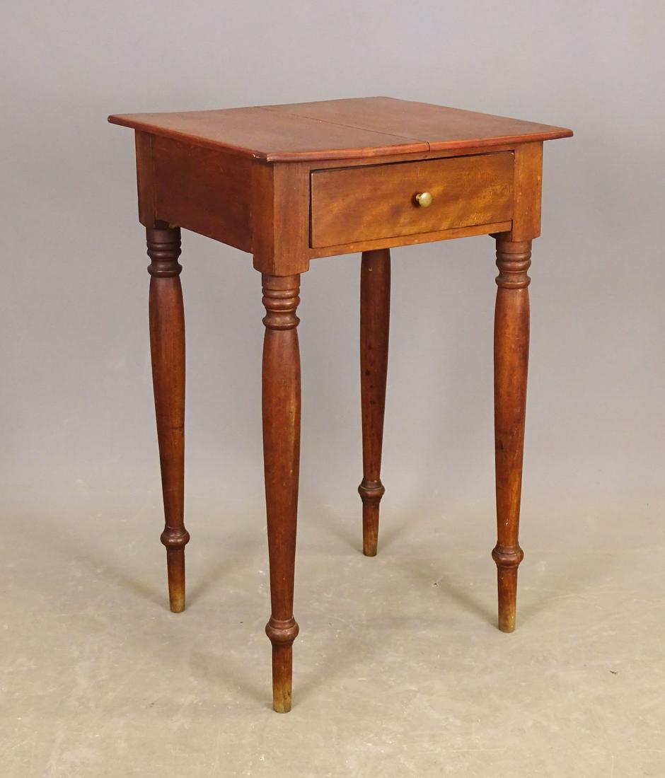 19th c. Single Drawer Stand (1 of 4)