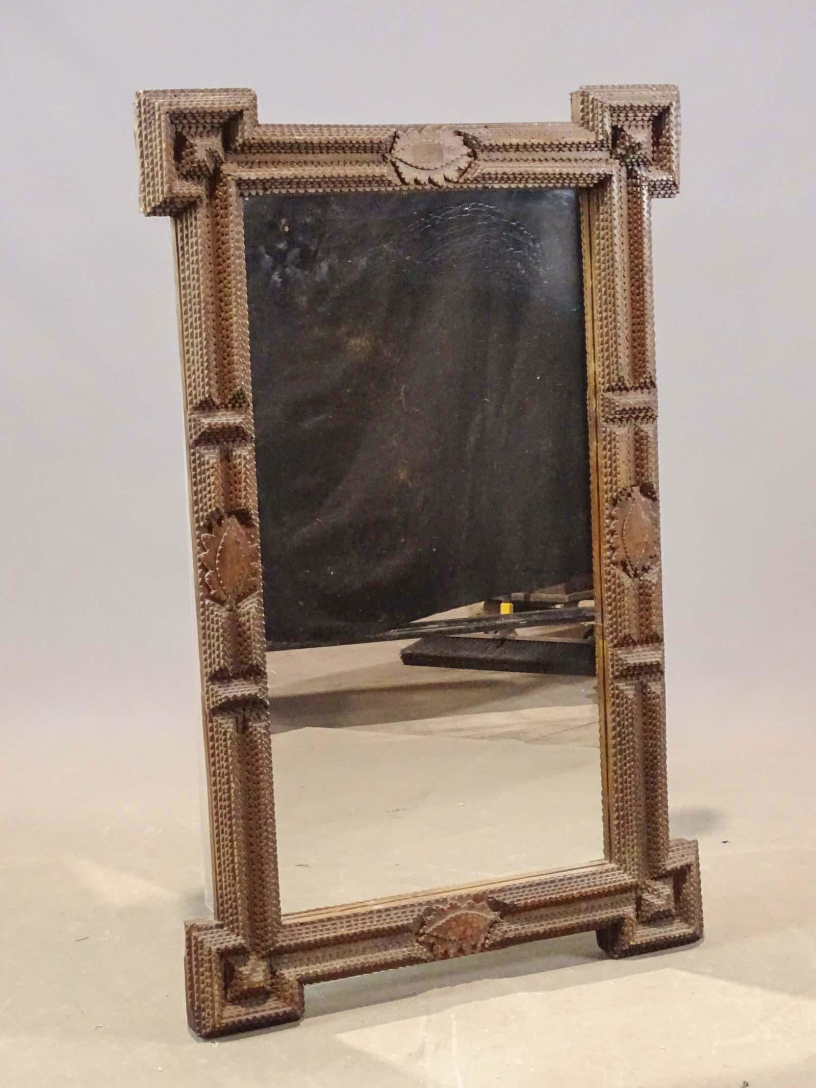 Tramp Art Mirror (1 of 6)