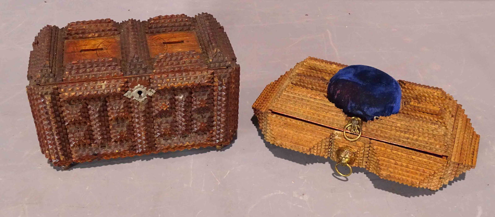 Tramp Art Lot (1 of 4)