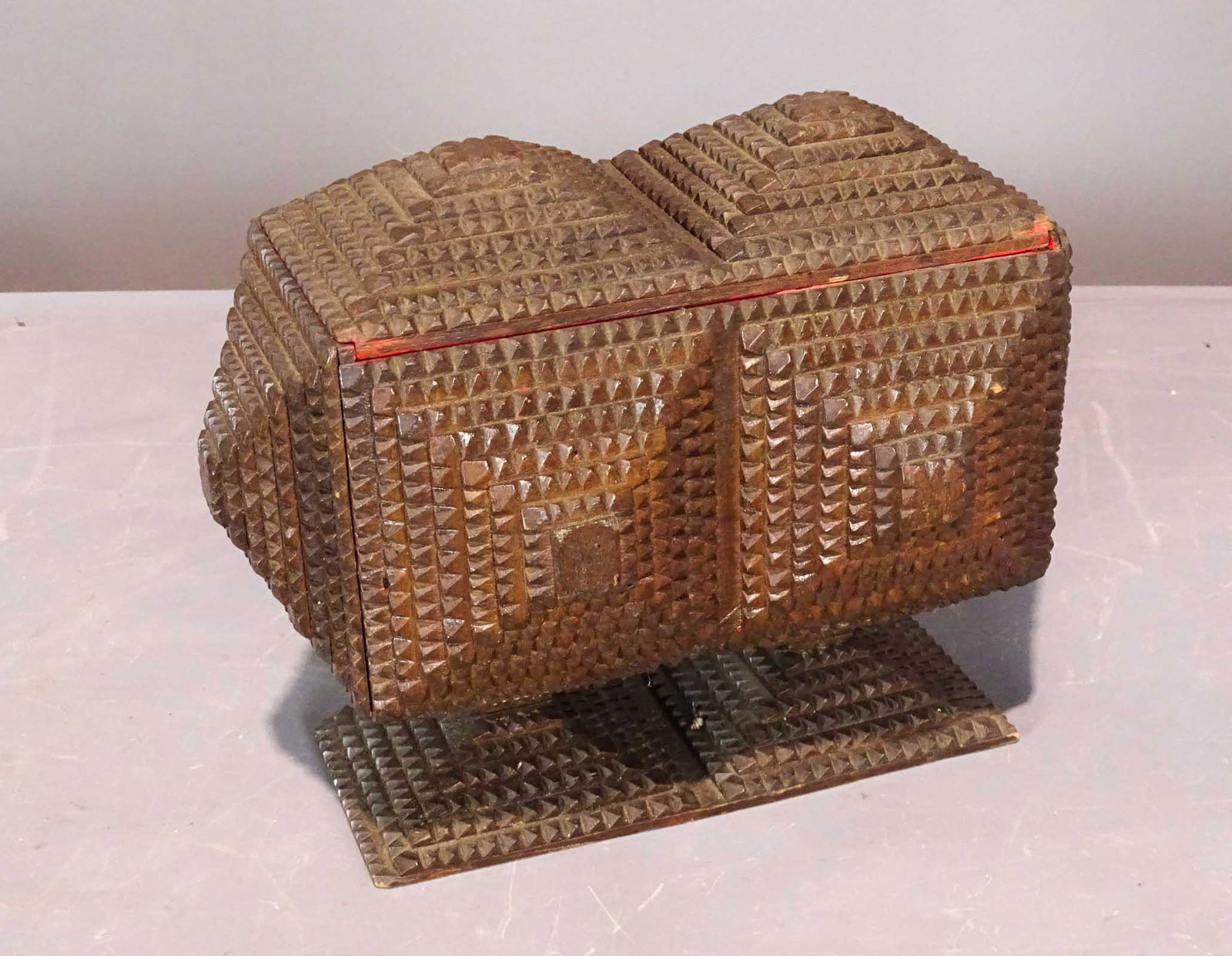 Tramp Art Box (1 of 4)