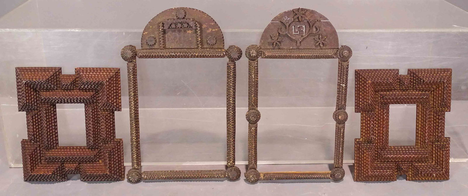 Tramp Art Lot (1 of 5)