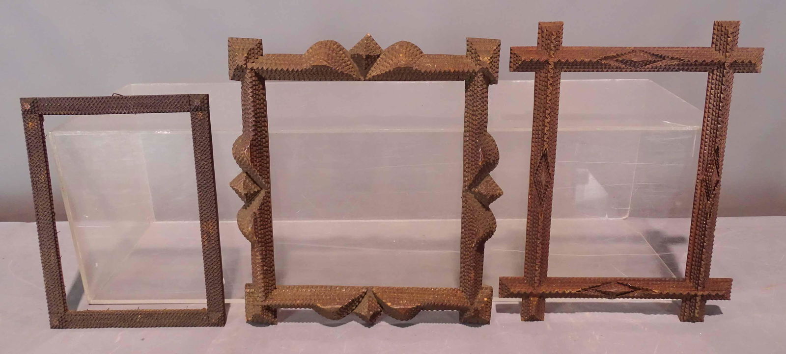 Tramp Art Lot (1 of 4)