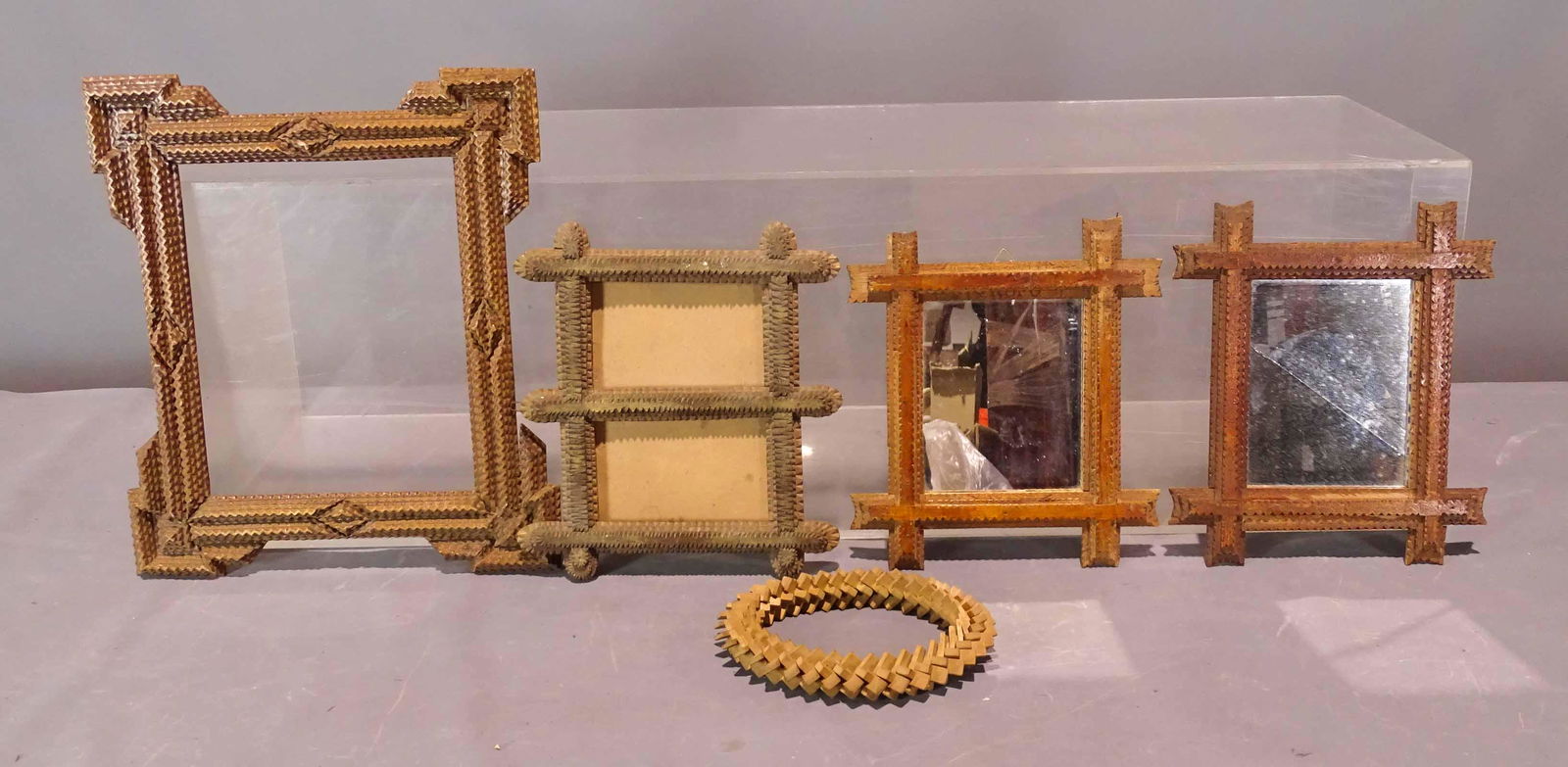 Tramp Art Lot (1 of 3)