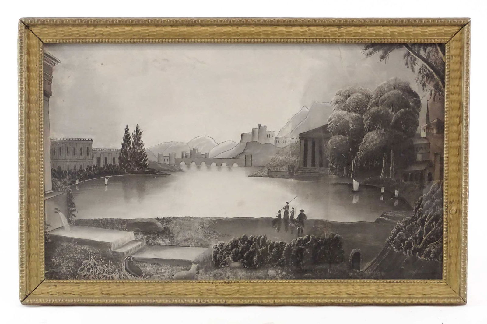 19th c. Sandpaper Drawing (1 of 3)