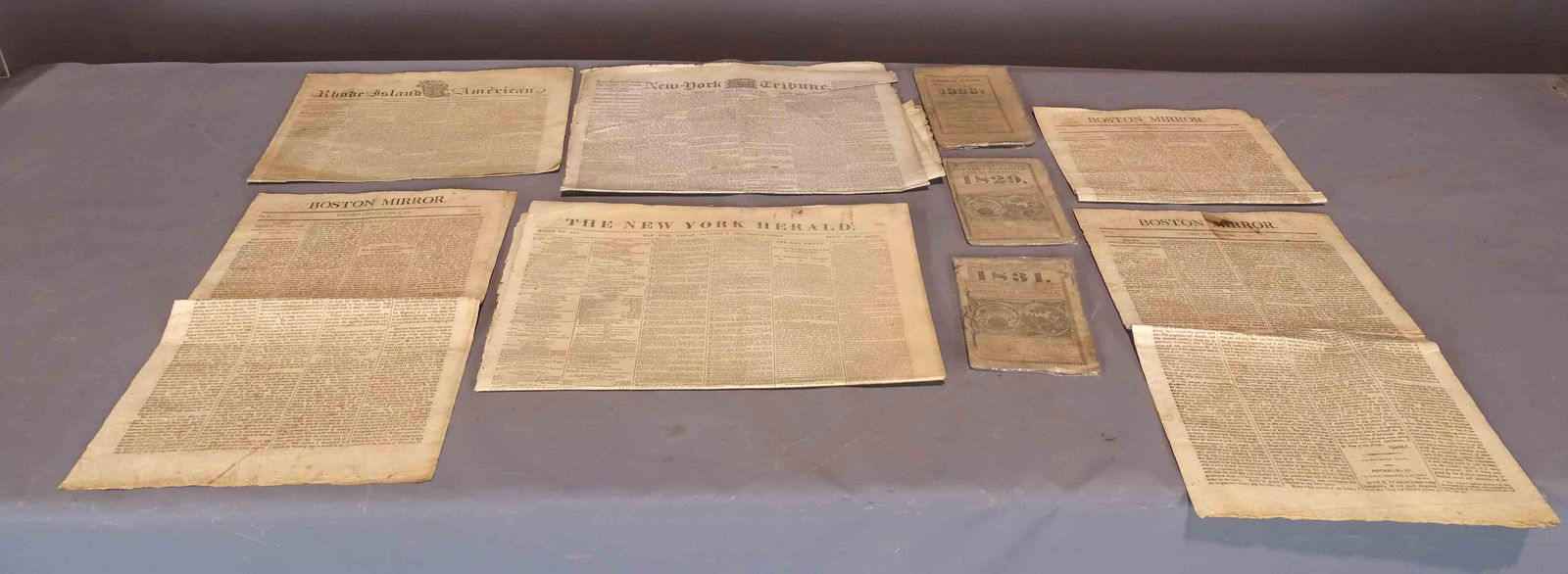 Historical Newspapers Lot (1 of 8)
