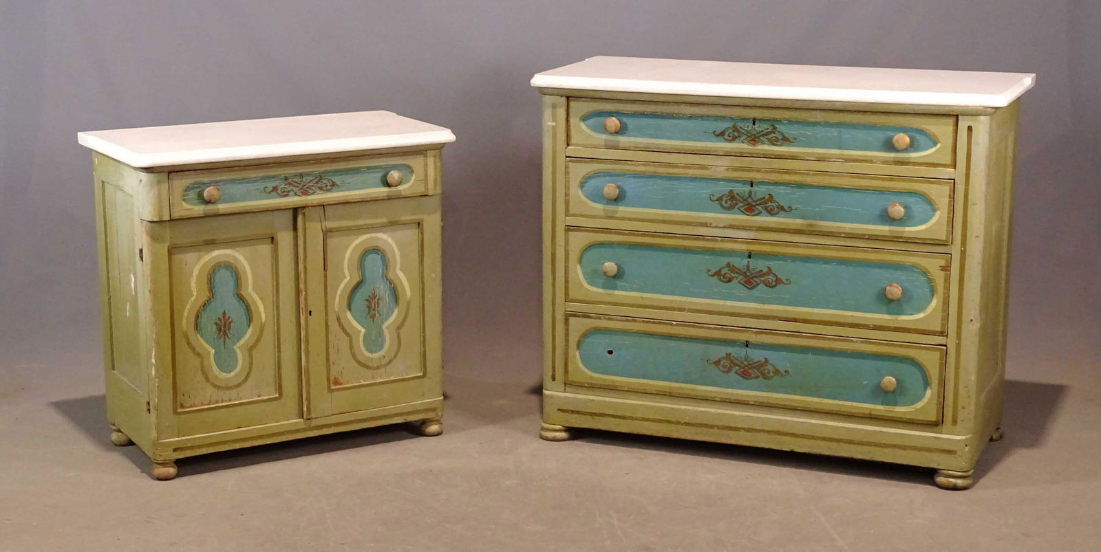 Marble Top Cottage Dressers (1 of 16)