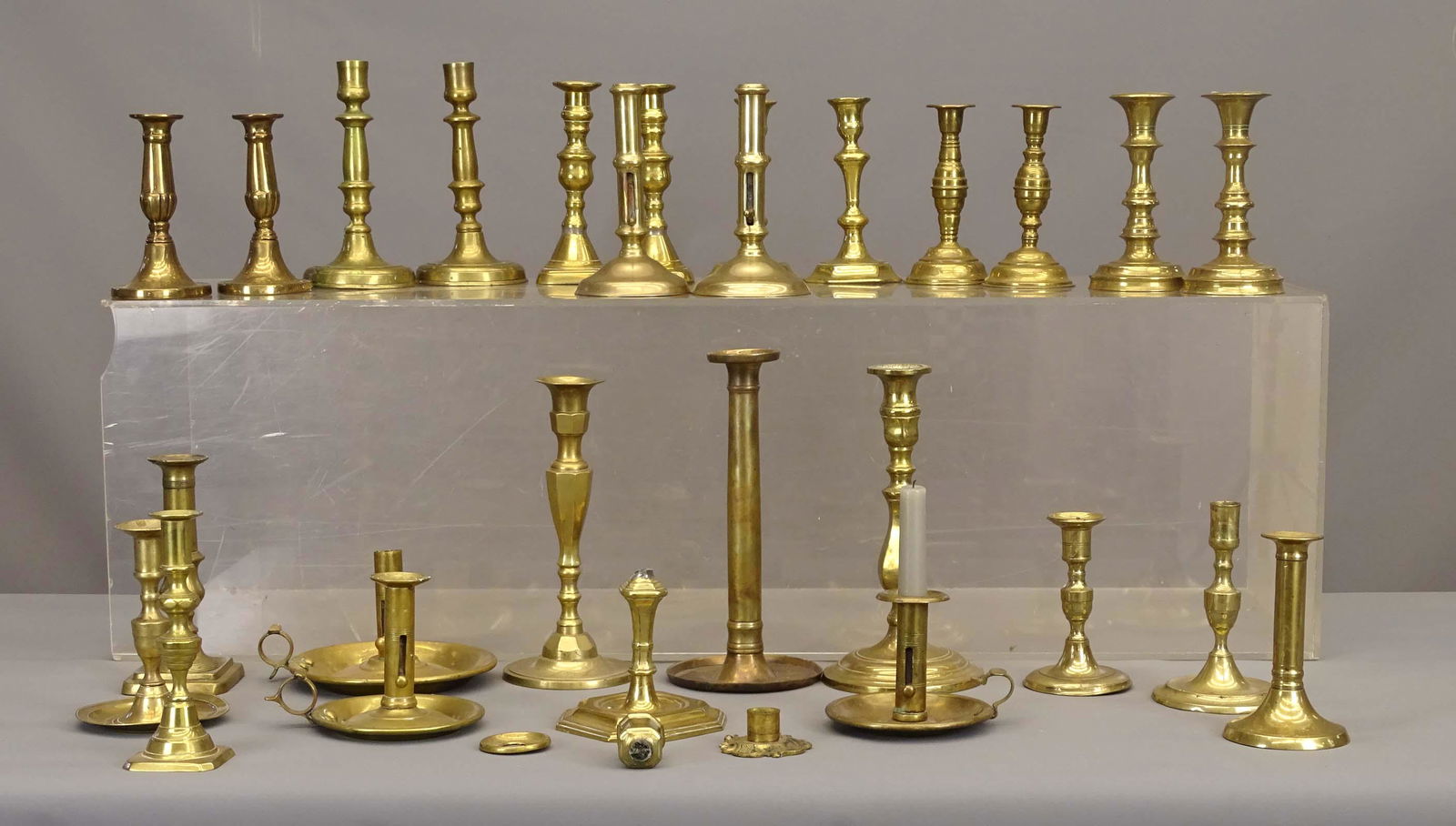 Brass Candlestick Lot (1 of 13)