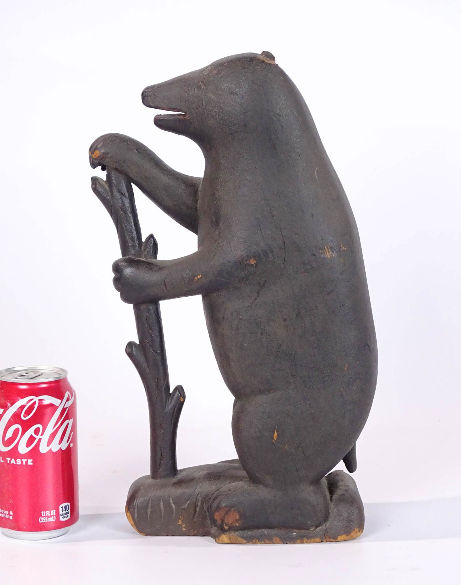 Folk Art Bear Carving (1 of 6)