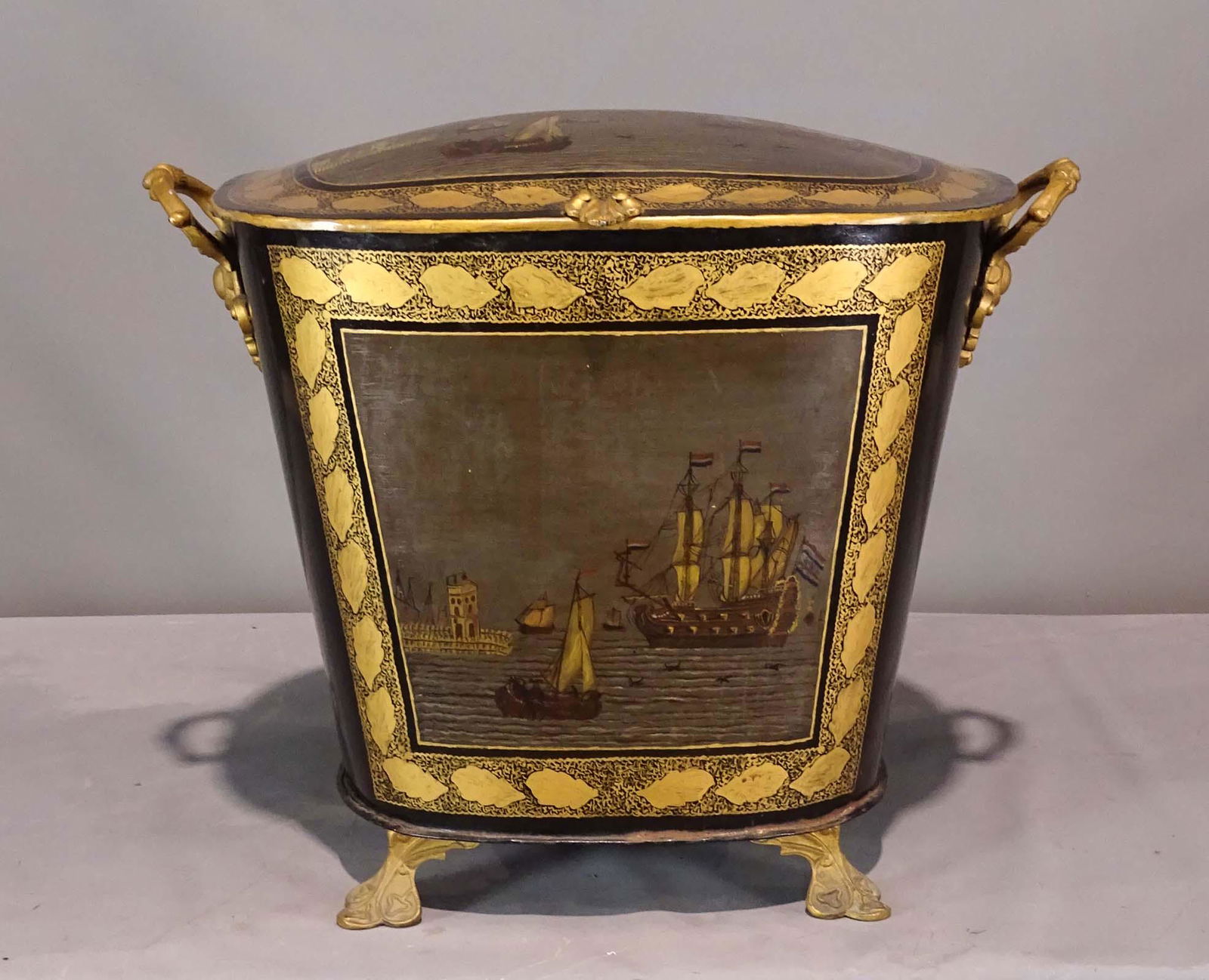 Early Painted Coal Bin (1 of 8)
