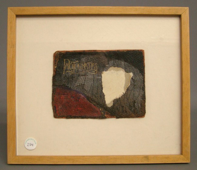 Artwork William Douglas McGee: Abstract by William Douglas McGee (N.Y. 1925-1999). Titled "For The Album Series" dated 1990. Site 6" x 7 1/2".