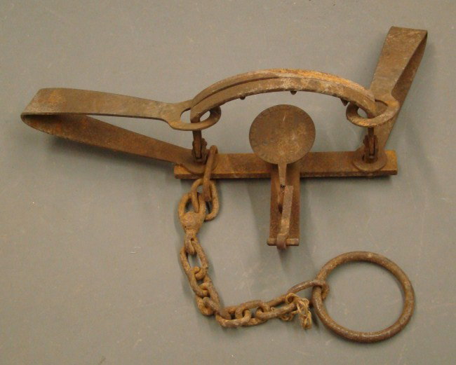 Bear Trap: Early bear trap "#5 Oneida Community NY S. Newhouse".