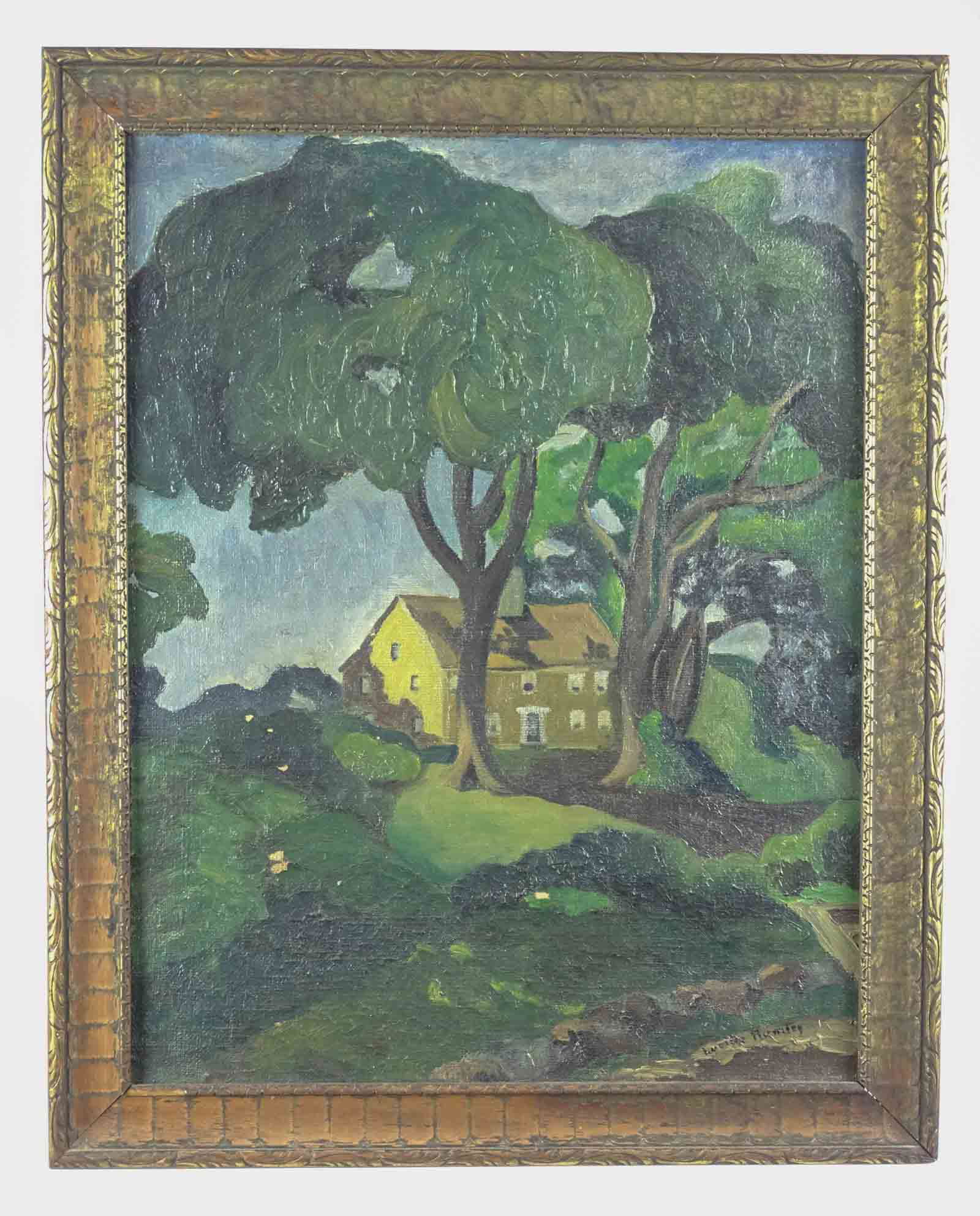Painting, Landscape with House (1 of 4)