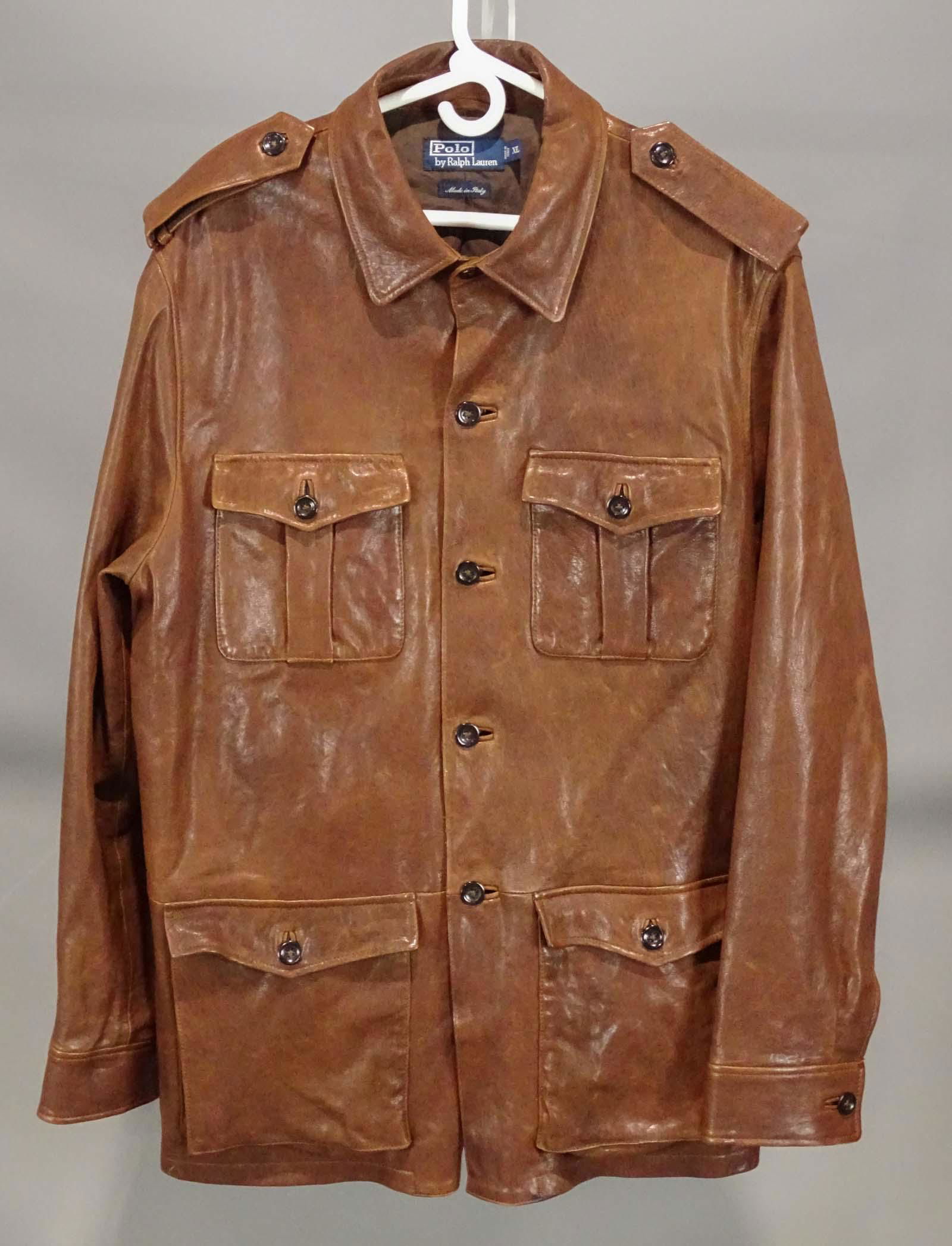 Ralph Lauren Polo Leather Jacket (1 of 6)