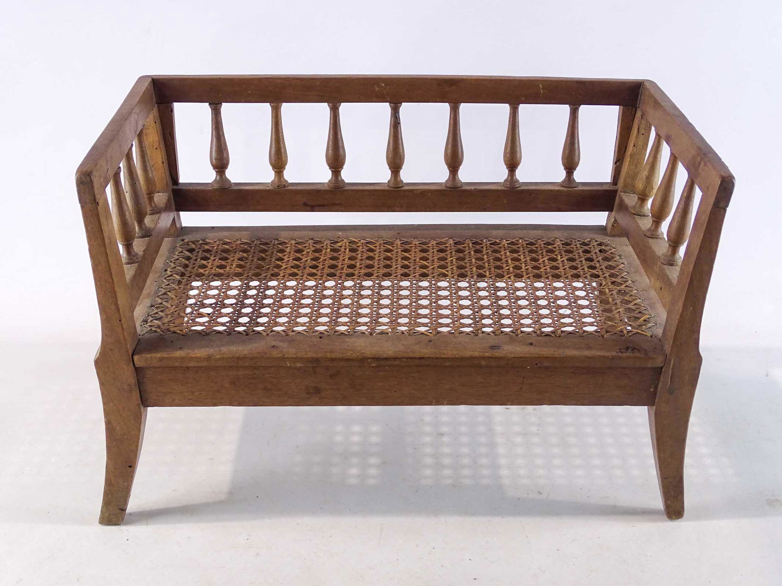 Early Doll Size French Settee (1 of 6)