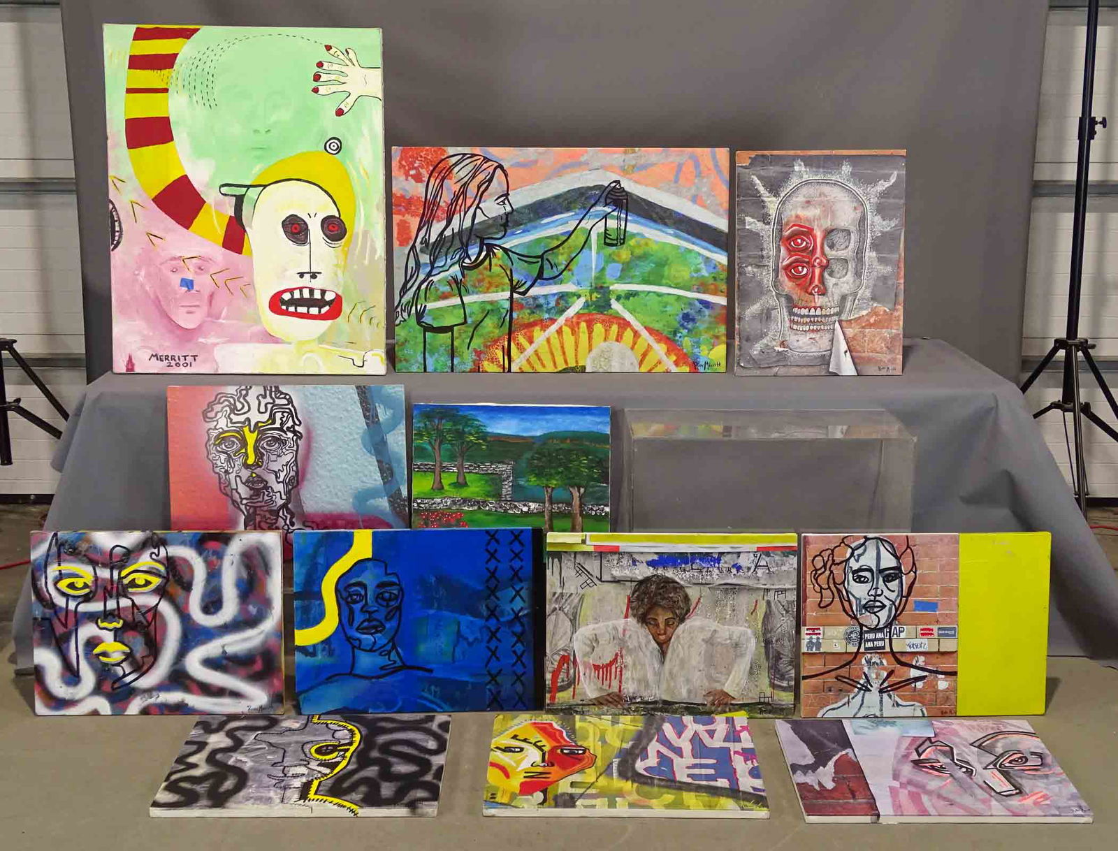 Abby & Ed Merritt Artwork Lot (1 of 17)