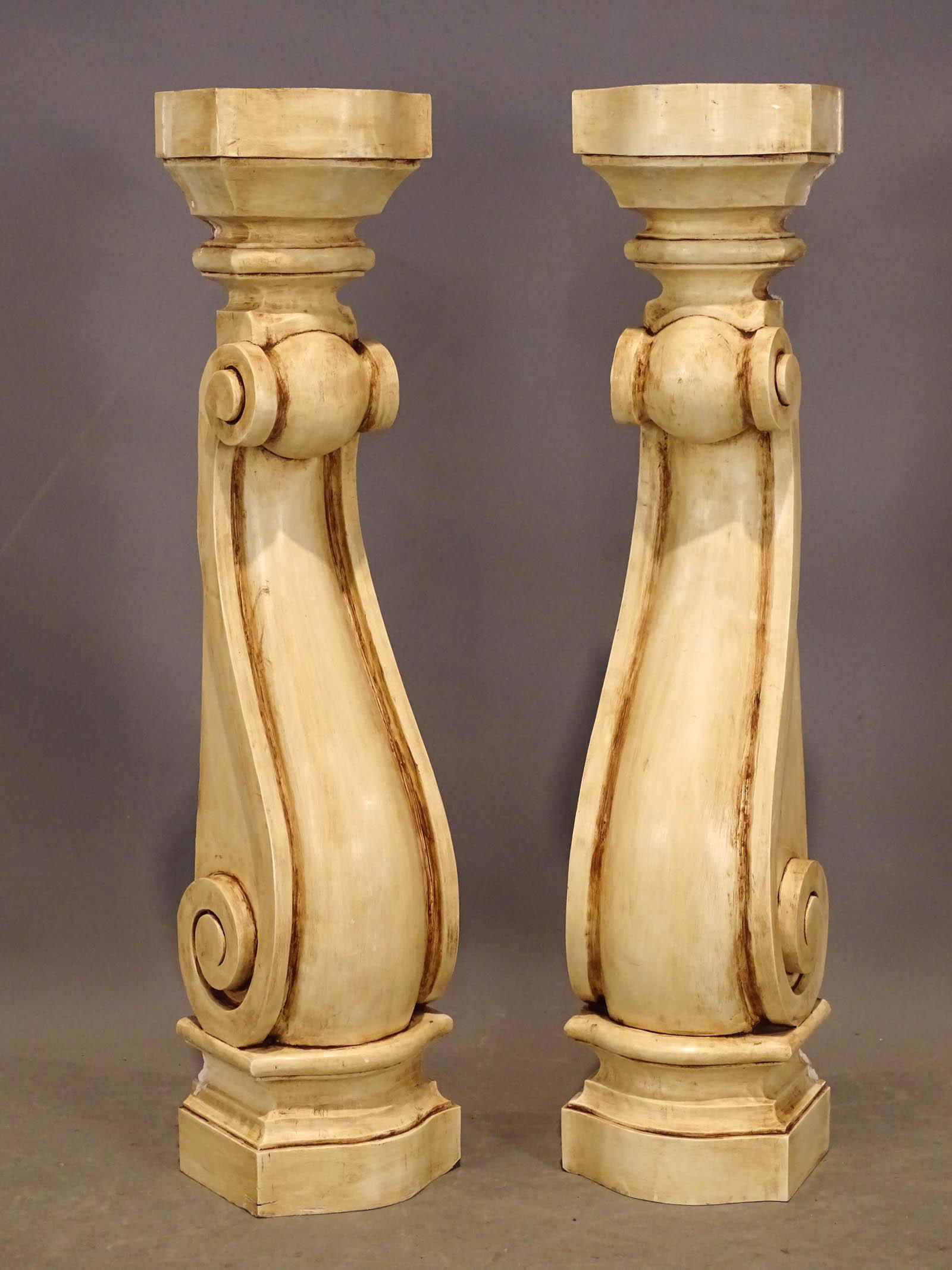 Pair Wooden Columns (1 of 7)