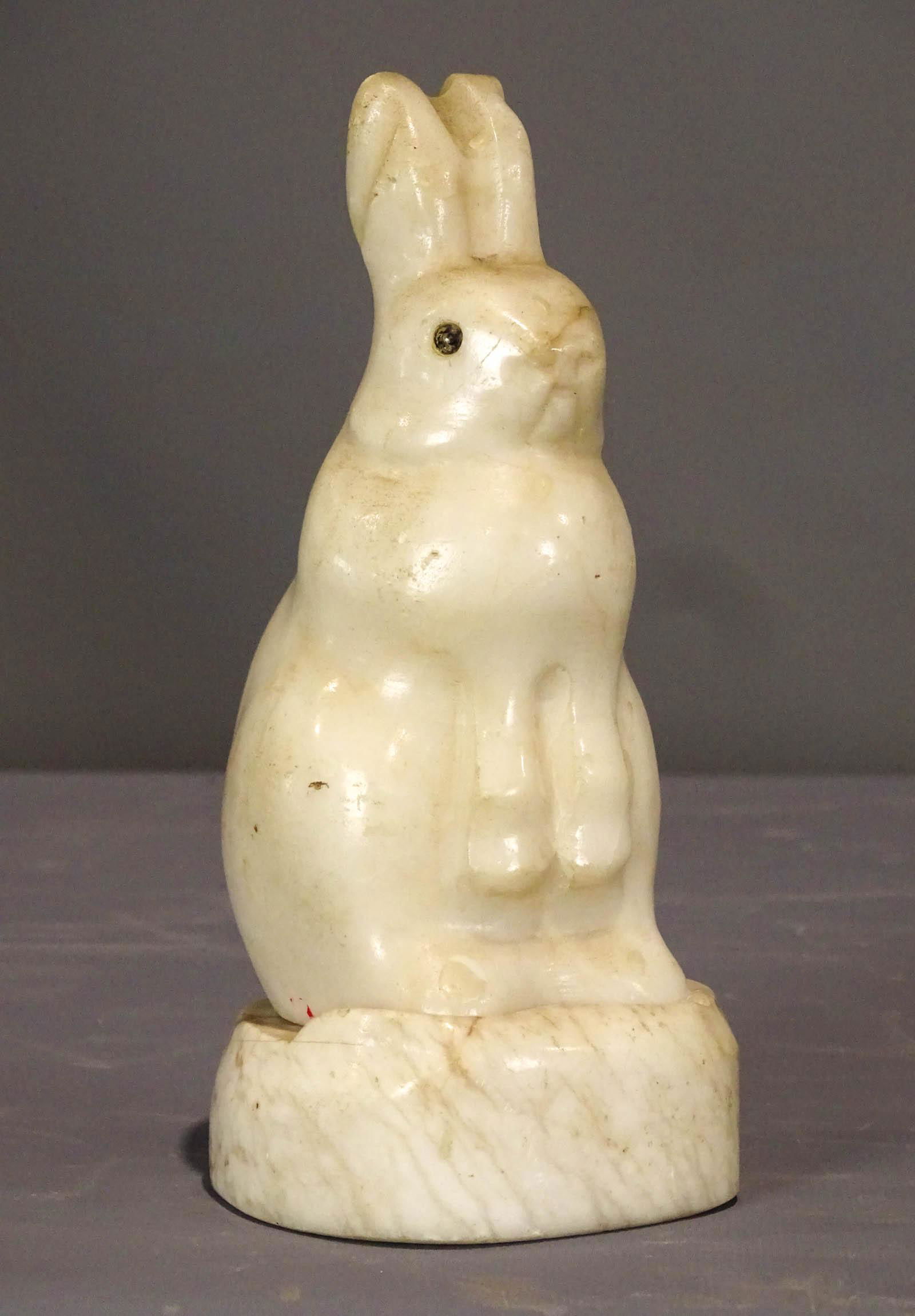 Alabaster Rabbit Lamp (1 of 5)