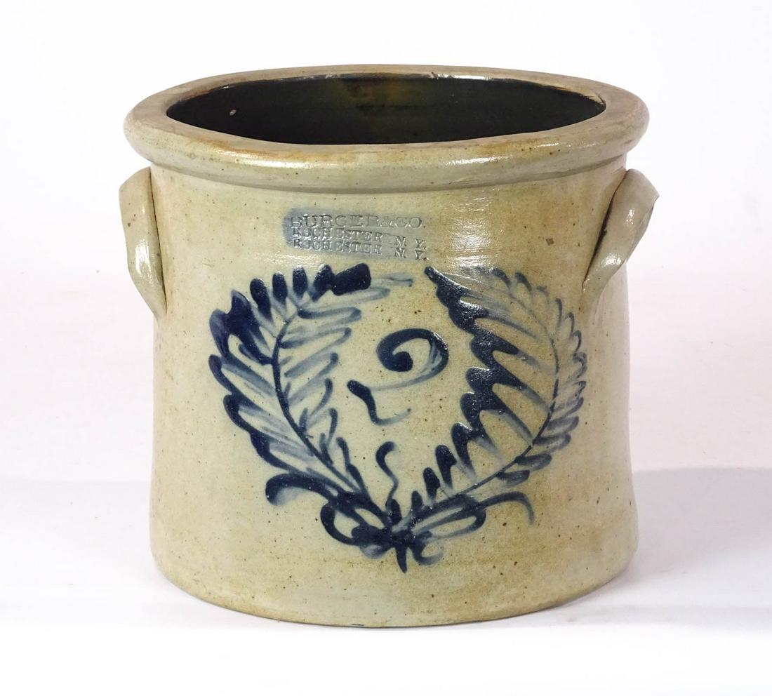 19th c. Stoneware Crock (1 of 3)