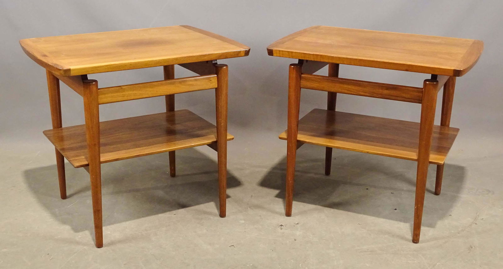 Jens Risom Pair Side Tables (1 of 4)