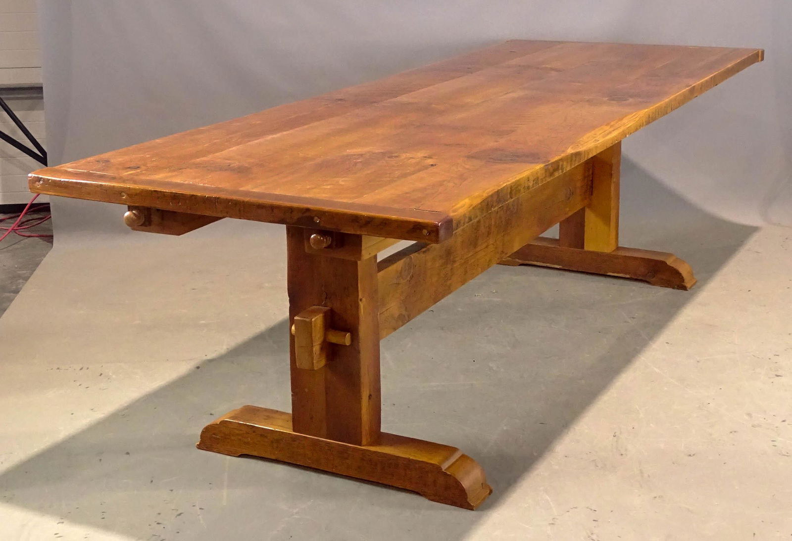 Stretcher Base Farm Table (1 of 6)