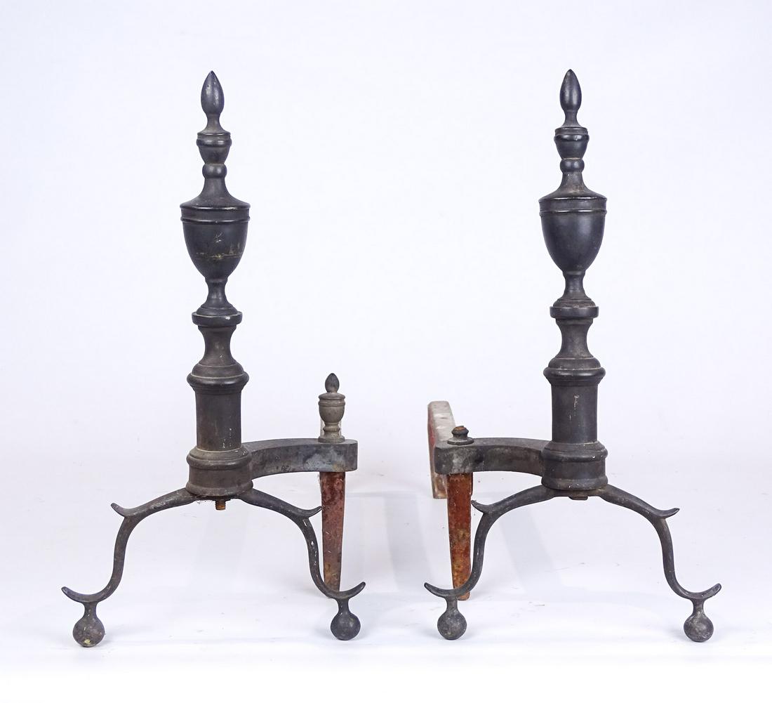 Pair Andirons (1 of 6)