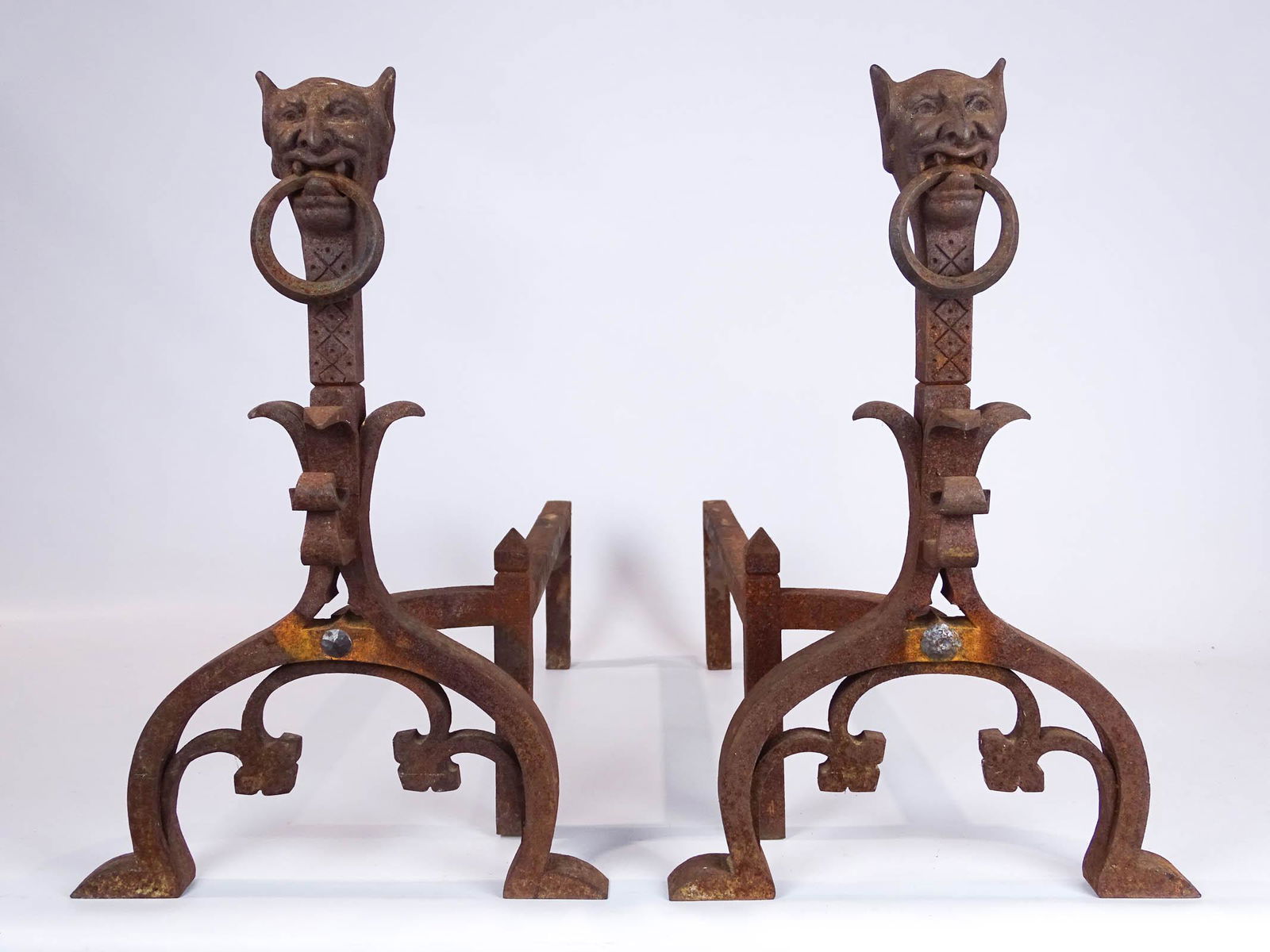 Pair Andirons (1 of 7)