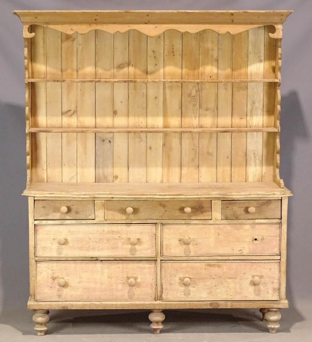 19th c. Stepback Cupboard (1 of 7)