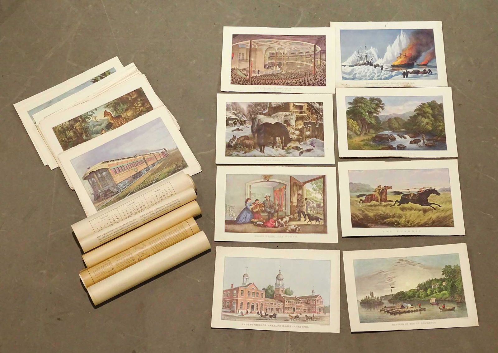 Currier & Ives Lot (1 of 8)