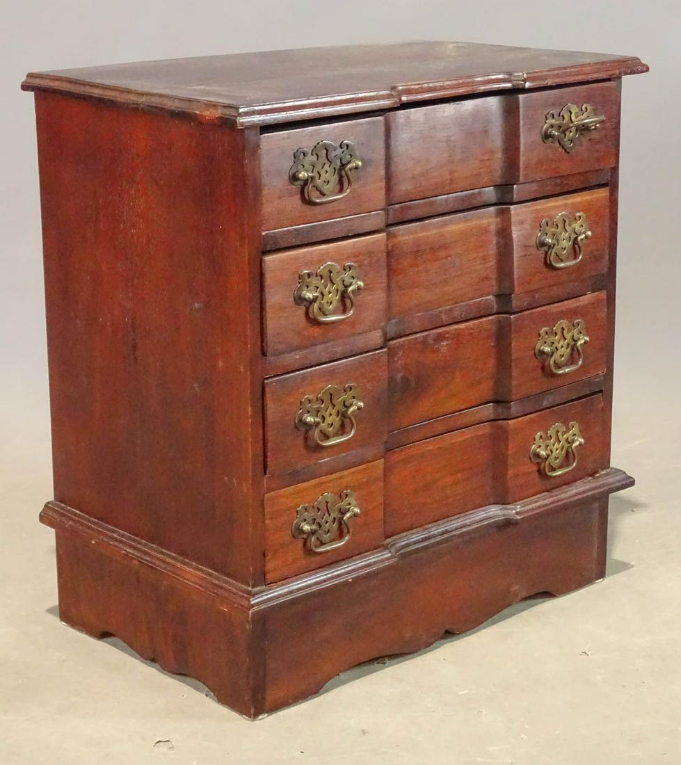 Chippendale Style Child's Chest of Drawers: Chippendale style child's chest of drawers. 23" x 14" x 24 1/2" Ht..