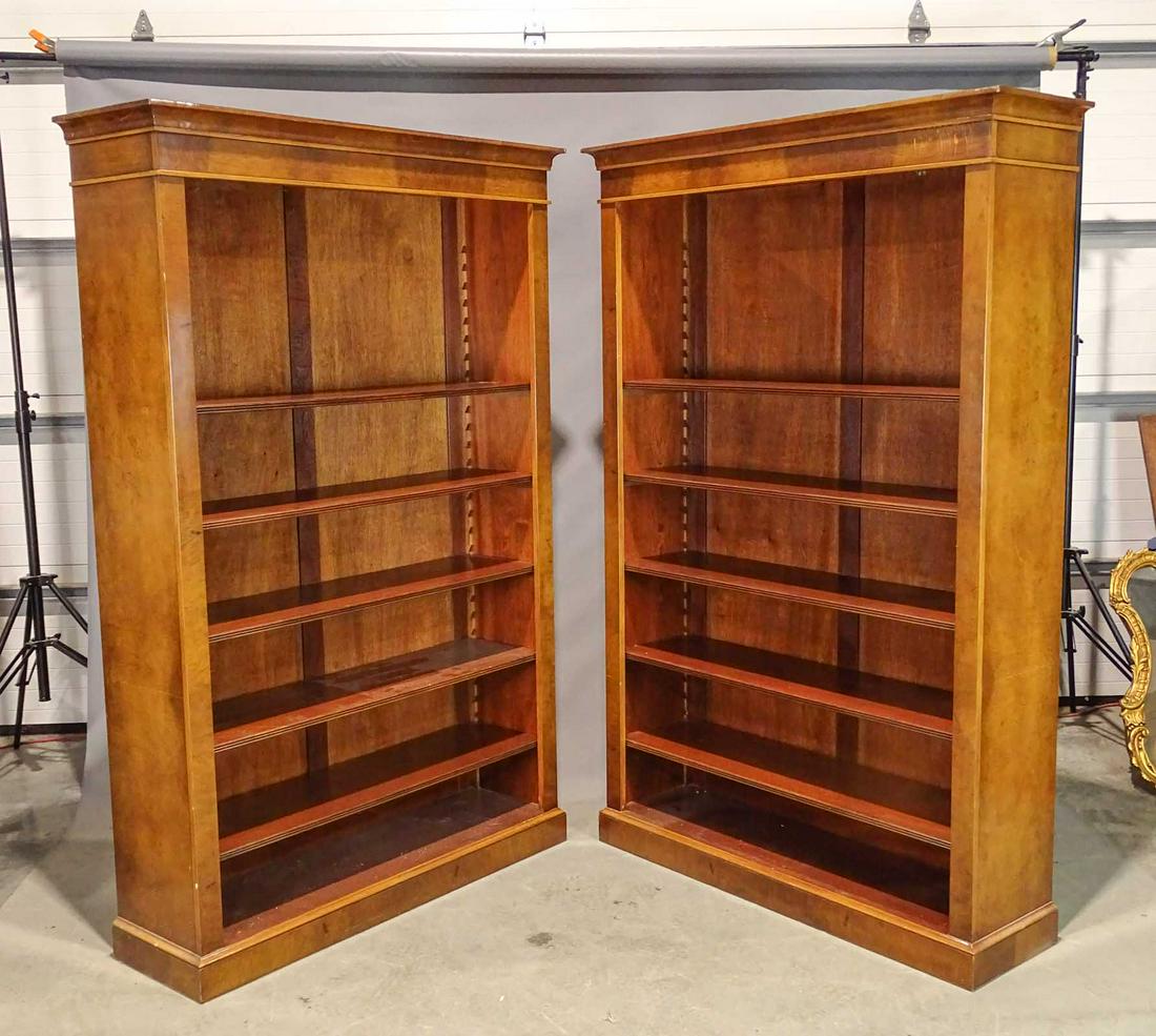 Pair of Open Bookcases (1 of 6)