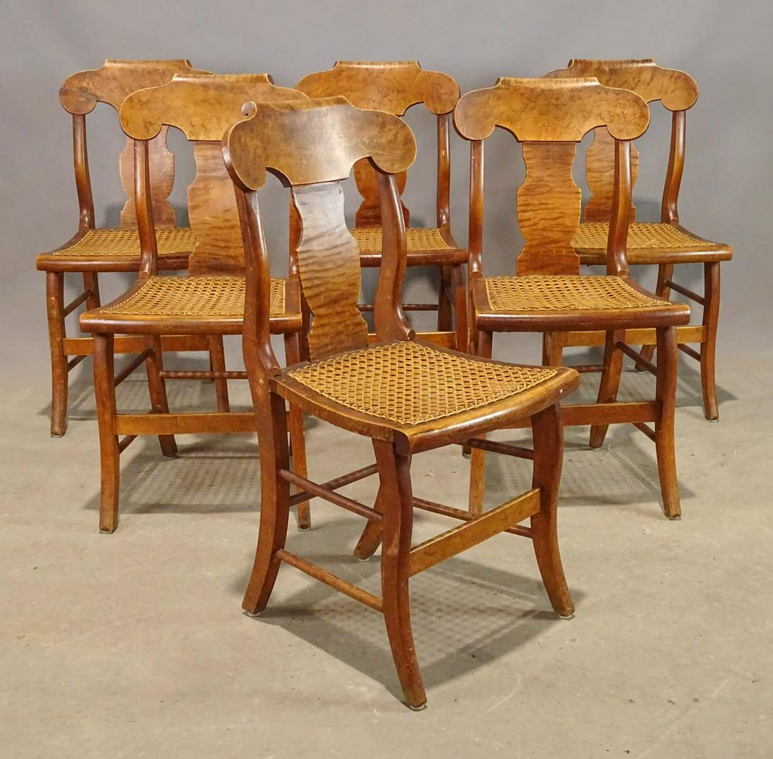 Set of (6) 19th c. Chairs (1 of 5)