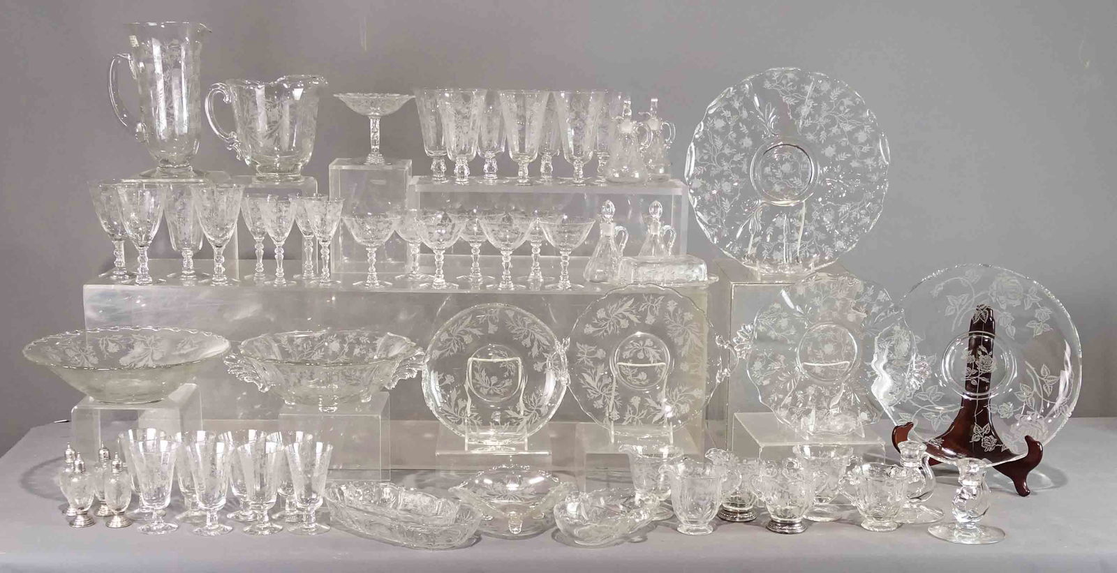 Large Fostoria Lot (1 of 17)