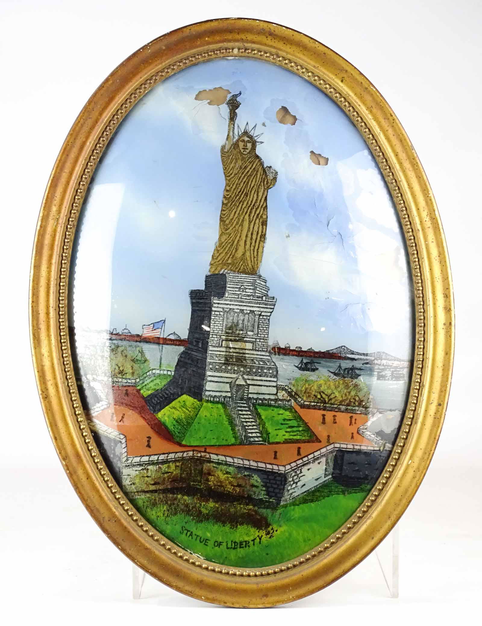 Reverse Painting of The Statue of Liberty (1 of 6)