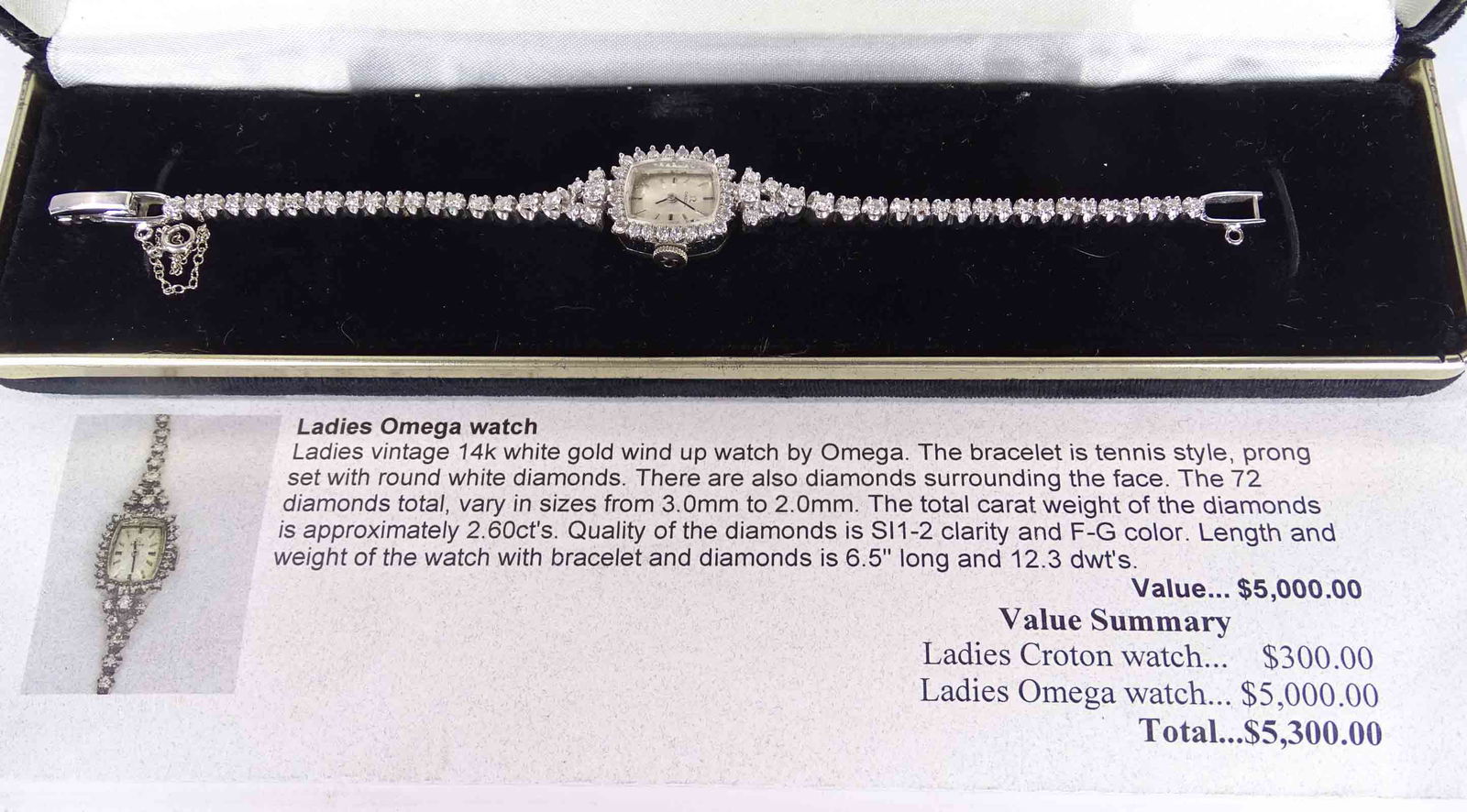 Omega Wrist Watch (1 of 9)