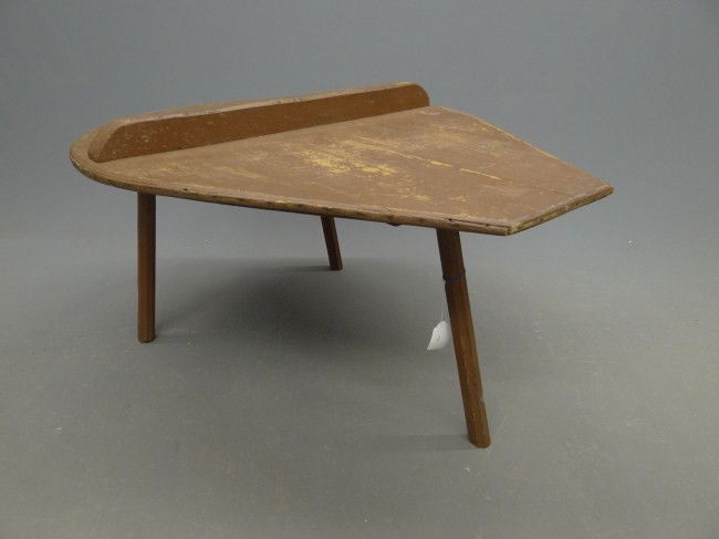 Bellow's Coffee Table: Early bellow's coffee table. Top 37" x 48", 22 1/2" Ht.