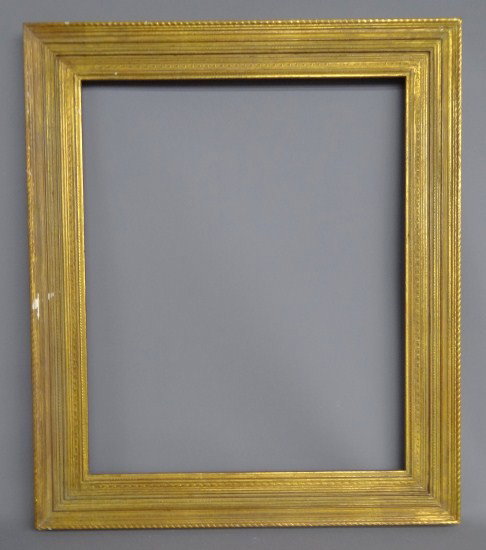 Frame: Newcomb Macklin stamped Stanford White frame. Takes a 23" x 19" picture.