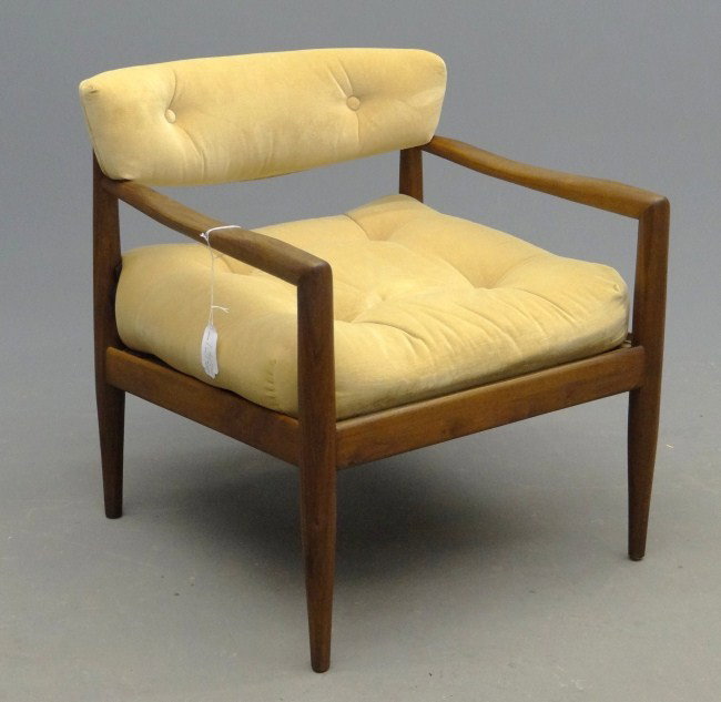 Mid Century Pearsall Craft Chair: Mid Century Pearsall Craft Associates chair. 14" Seat Ht. 27" overall Ht.