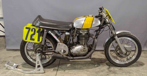 1973 BSA B50 MX Motorcycle: 1973 BSA B50 MX Motorcycle. 500CC. Serial number CH00793CH00793. State of Delaware title. Service records included. Has extensive modifications, set up for road racing. Sold as is.