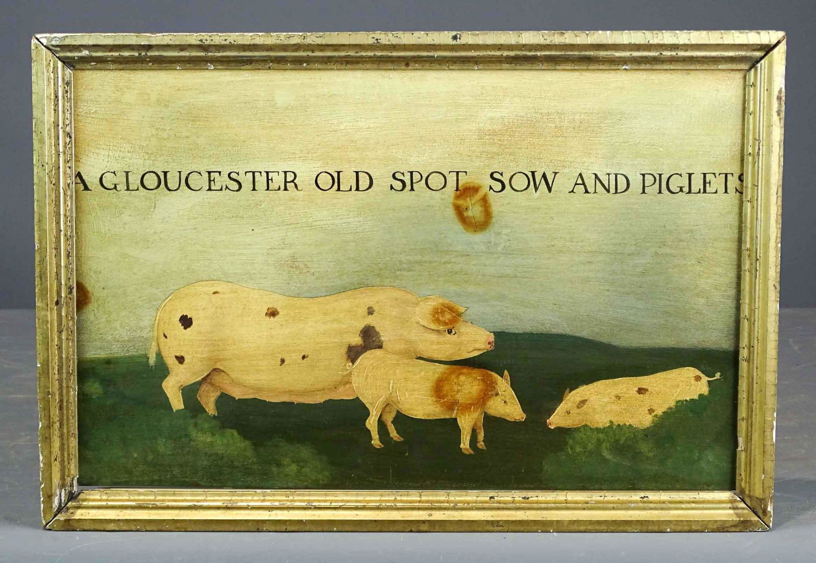 Folk Art Pig Painting (1 of 6)