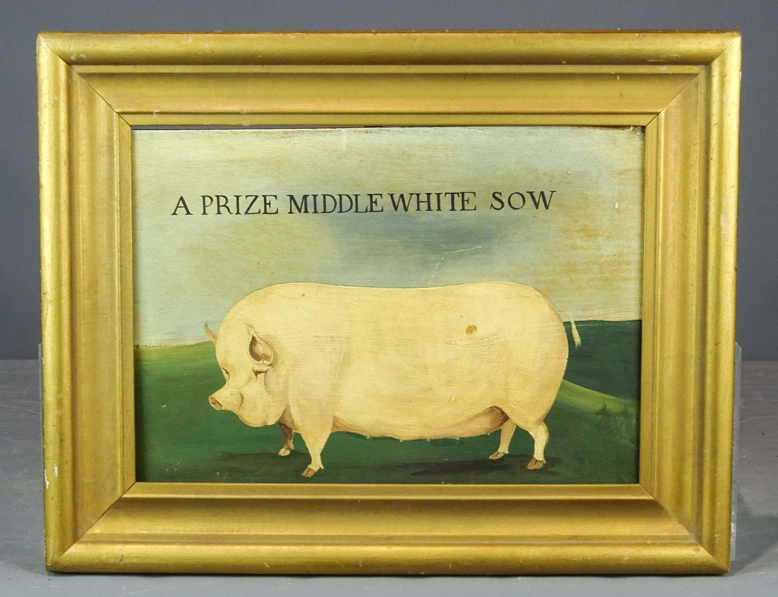 Folk Art Pig Painting (1 of 5)